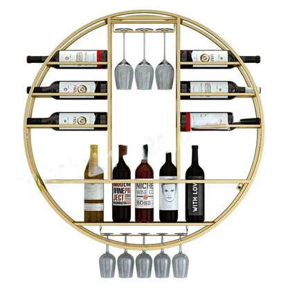 EUROPEAN WALL-MOUNTED WINE RACK